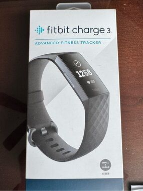 fitbit Charge 3 Fitness Tracker - Black